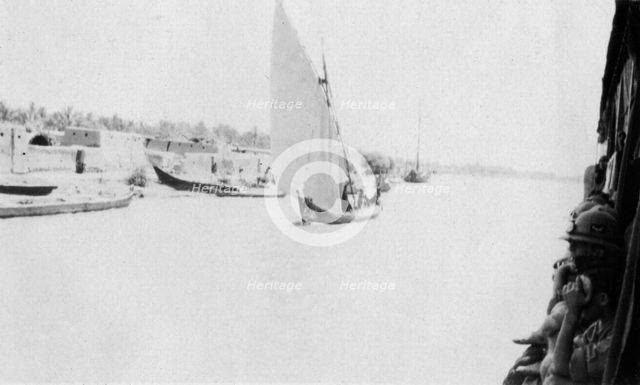 Tigris River, Baghdad, Iraq, 1917-1919. Artist: Unknown