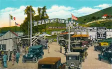 Tijuana, Mexico - International Boundary Line c1939