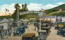 Tijuana, Mexico - International Boundary Line c1939