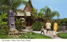 Tiki Gardens, Indian Rocks Beach, Florida, USA, 1965