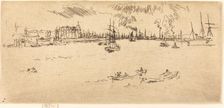 Tilbury, 1887. Creator: James Abbott McNeill Whistler