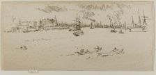 Tilbury, 1887. Creator: James Abbott McNeill Whistler