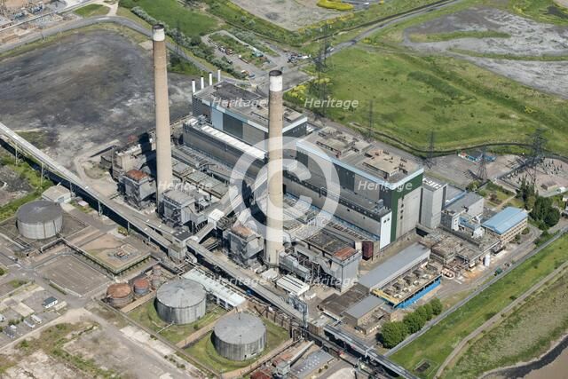 Tilbury B Power Station, Essex, 2015. Artist: Damian Grady.