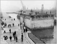 Tilbury Docks, Chadwell St Mary, Thurrock, Essex, 06/03/1952. Creator: John Laing plc