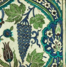 Tile, 16th/17th century. Creator: Unknown