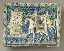 Tile, 19th century. Creator: Unknown