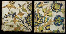Tile (image 2 of 2), 17th century. Creator: Unknown