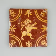 Tile, Limburg, 1575/1600. Creator: Unknown