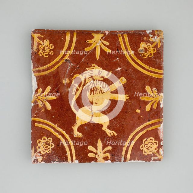 Tile, Limburg, 1575/1600. Creator: Unknown.