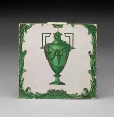 Tile, Liverpool, 1775/80. Creator: Unknown