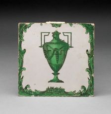 Tile, Liverpool, 1775/80. Creator: Unknown