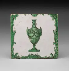 Tile, Liverpool, 1775/80. Creator: Unknown