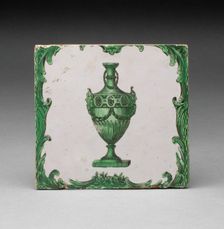 Tile, Liverpool, 1775/80. Creator: Unknown