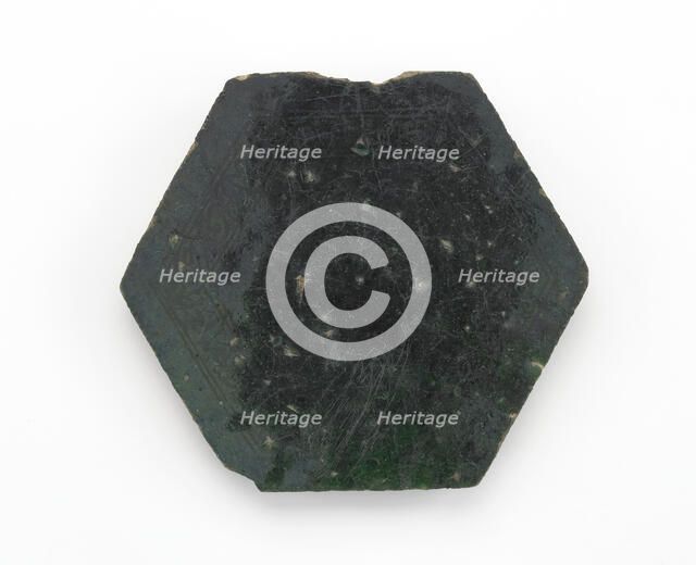 Tile, Ottoman period, 14th or 17th century. Creator: Unknown.