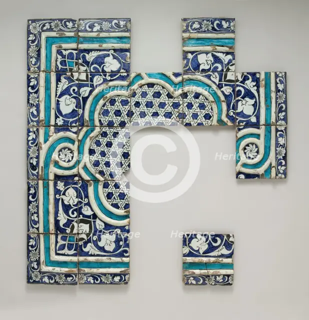 Tile Panel, Syria, ca. 1430. Creator: Unknown.
