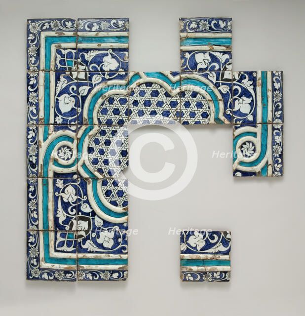 Tile Panel, Syria, ca. 1430. Creator: Unknown.