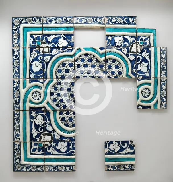 Tile Panel, Syria, ca. 1430. Creator: Unknown.