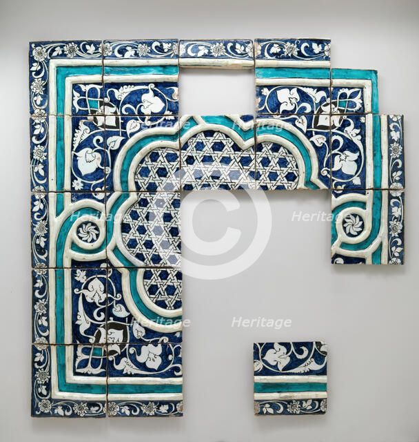 Tile Panel, Syria, ca. 1430. Creator: Unknown.