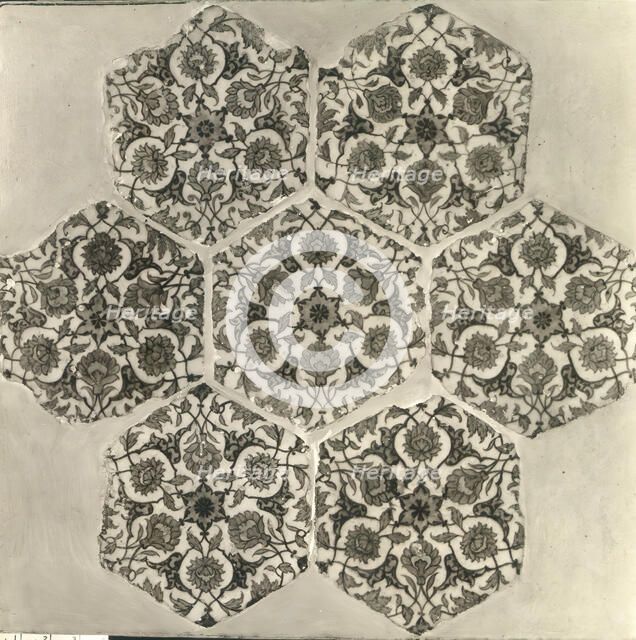 Tile Panel, Syria, mid-16th century. Creator: Unknown.