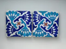Tile, present-day Pakistan, late 15th century. Creator: Unknown