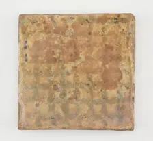 Tile, square, Abbasid period, late 12th-early 13th century. Creator: Unknown
