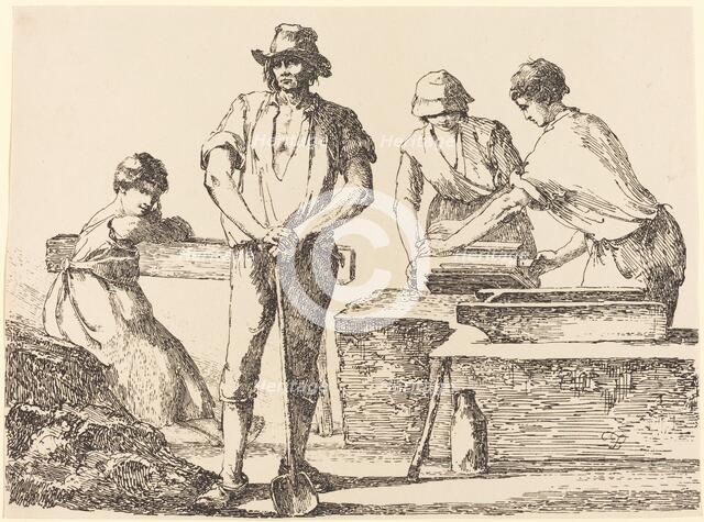 Tilemakers, 1803. Creator: Thomas Barker.