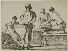 Tilemakers, 1803. Creator: Thomas Barker