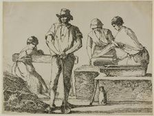 Tilemakers, 1803. Creator: Thomas Barker