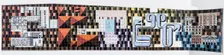 Tiled mural by Gordon Cullen, Coventry, West Midlands, 2014. Artist: Steven Baker
