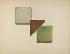 Tiles, c. 1938. Creator: John Wilkes