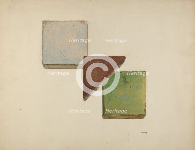 Tiles, c. 1938. Creator: John Wilkes.