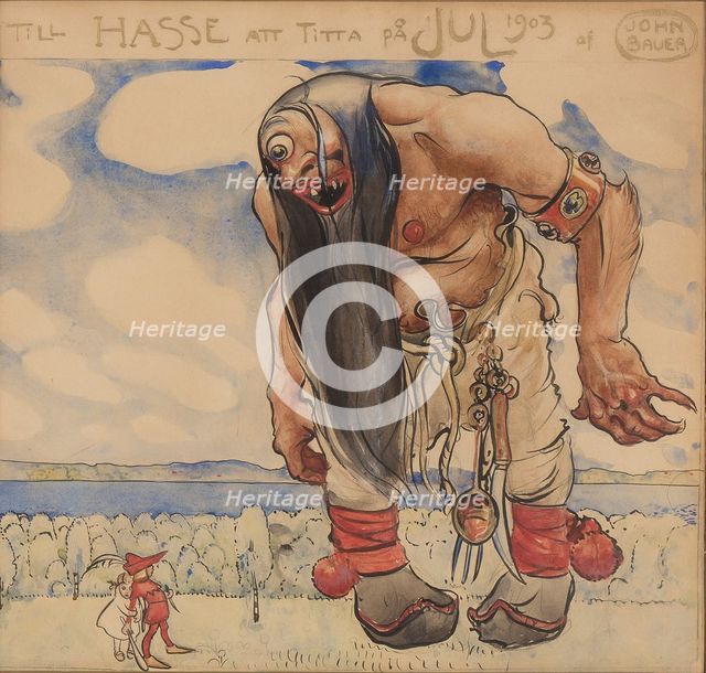 Till Hasse att titta på jul 1903, 1903.