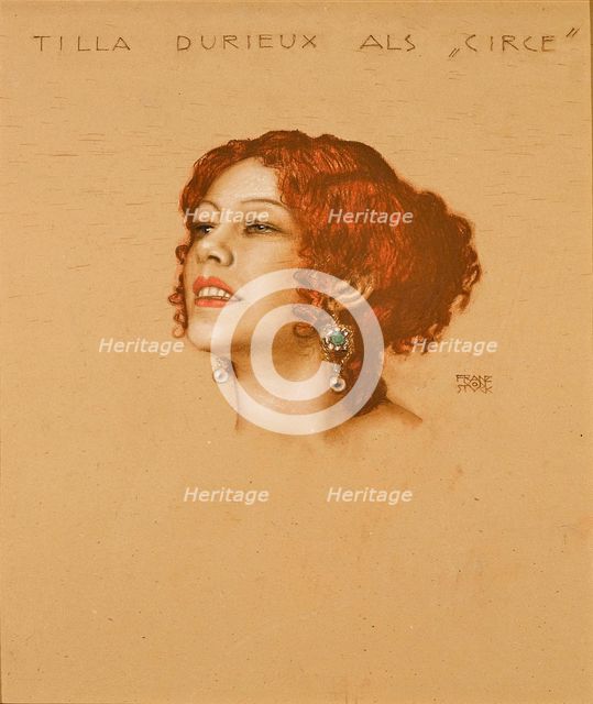 Tilla Durieux as Circe, 1910s.