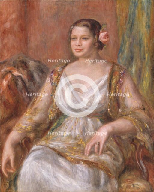 Tilla Durieux (Ottilie Godeffroy, 1880-1971), 1914. Creator: Pierre-Auguste Renoir.