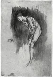 Tillie, a Model 1873 (1904).Artist: James Abbott McNeill Whistler