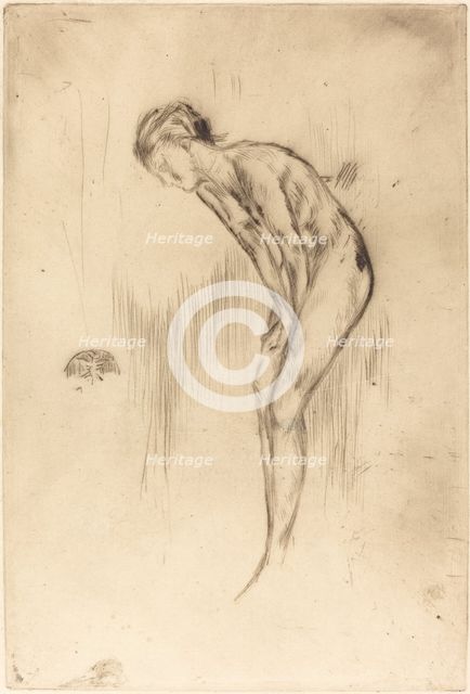 Tillie: A Model, 1873. Creator: James Abbott McNeill Whistler.