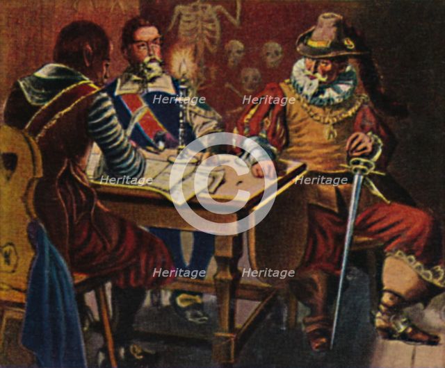 'Tilly 1559-1632. - Stich nach dem Gemälde von  A. van Dyck', 1934. Creator: Unknown.