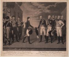 Tilsit Meeting of Three Monarchs on July 1807, 1808. Artist: Jügel, Johann Friedrich (1772-1833)