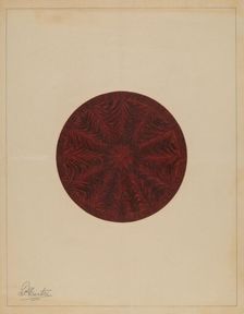 Tilt Table, c. 1937. Creator: Ferdinand Cartier