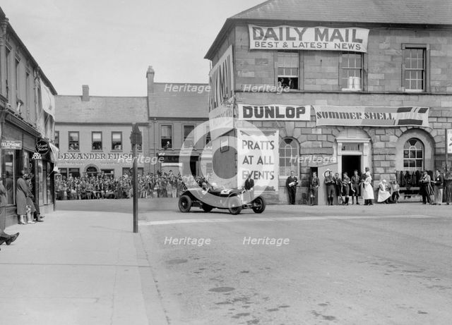 Tim Birkin's Alfa Romeo at the RAC TT Race, Conway Square, Newtonards, Northern Ireland, 1932. Artist: Bill Brunell.