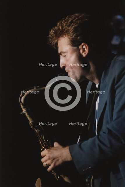 Tim Garland, Dankworth Generation Band, Brecon, Wales, 1995. Creator: Brian Foskett.