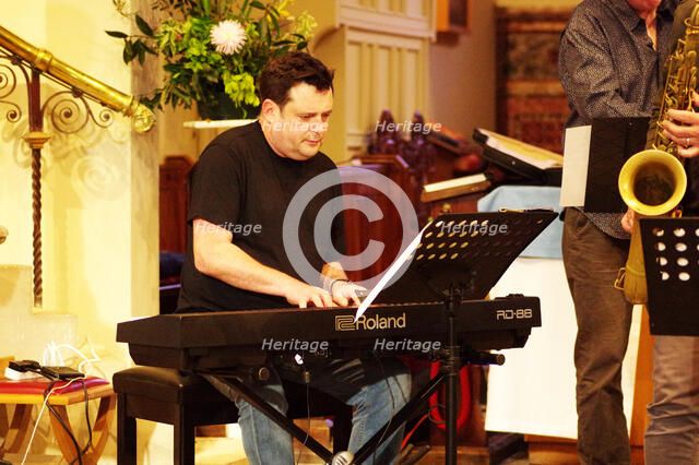 Tim Lapthorn, Brandon Allen Turrentine Project, St Andrews Church, Hove, East Sussex, May 2023. Creator: Brian O'Connor.