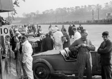 Tim Rose-Richards and John Cobb's Talbot 105 at the JCC Double Twelve race, Brooklands, May 1931. Artist: Bill Brunell