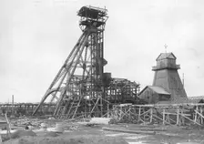 Timber Storehouse, 1911. Creator: Kozlov