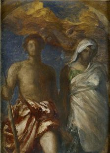 Time and Death, c1868. Artist: George Frederick Watts