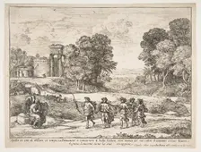 Time, Apollo and the Seasons, 1662. Creator: Claude Lorrain