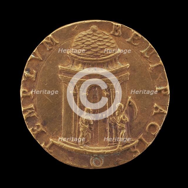 Time Carrying a Scythe [reverse], c. 1524. Creator: Unknown.