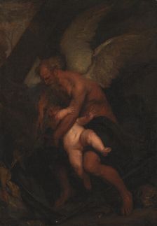 Time Clipping Cupid's Wings, 1614-1641. Creator: Gaspar Netscher