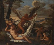 Time reveals the truth, copy after Nicolas Poussin, between 1600 and 1799. Creator: Unknown