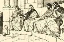 Timelon in the Syracusan Assembly 1890. Creator: Unknown